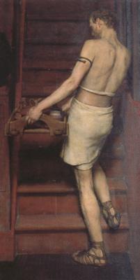 Alma-Tadema, Sir Lawrence A Romano-British Potter (mk23) oil painting image